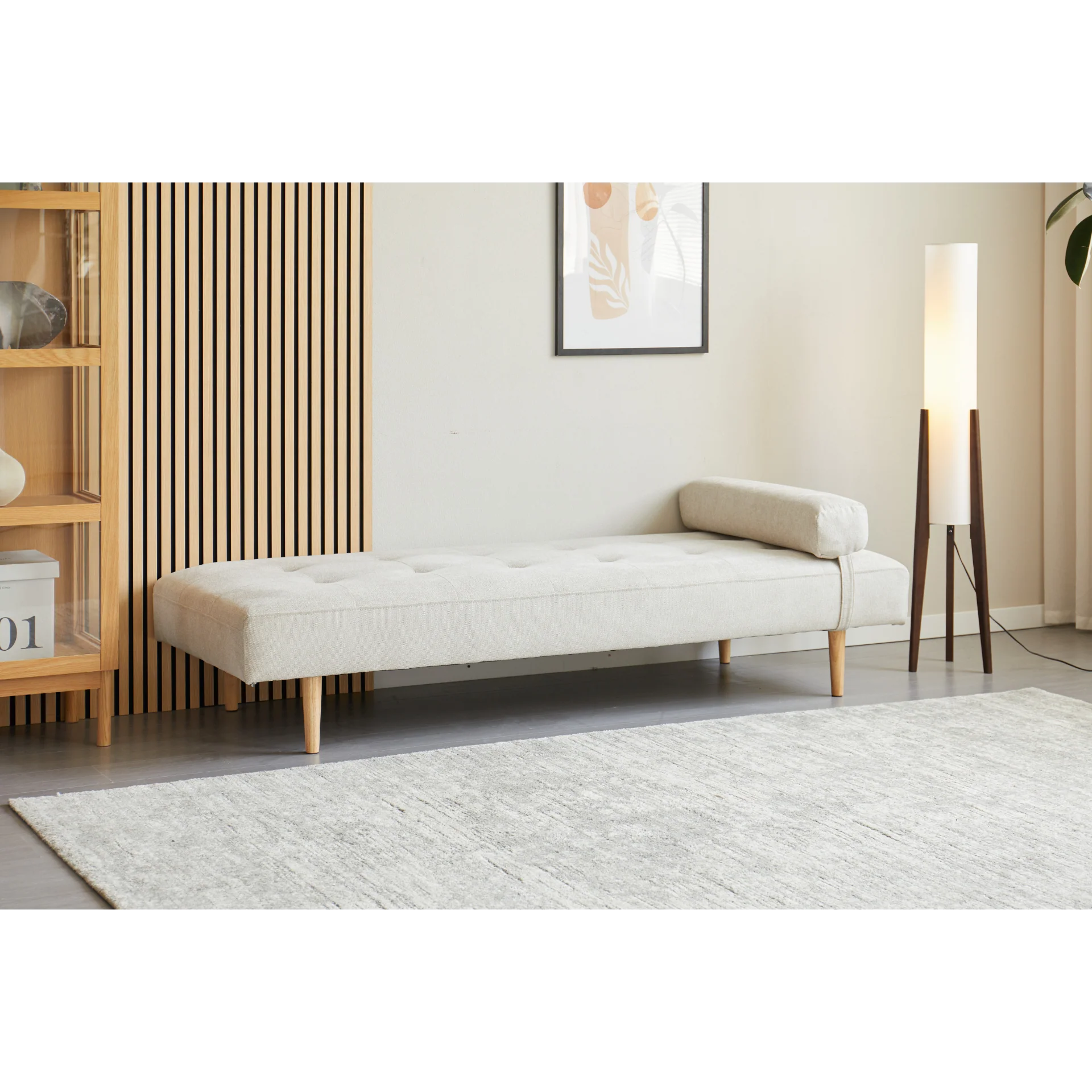 Audrey - Lit de repos beige H:56 x L:80 x P:200 cm - Image 11